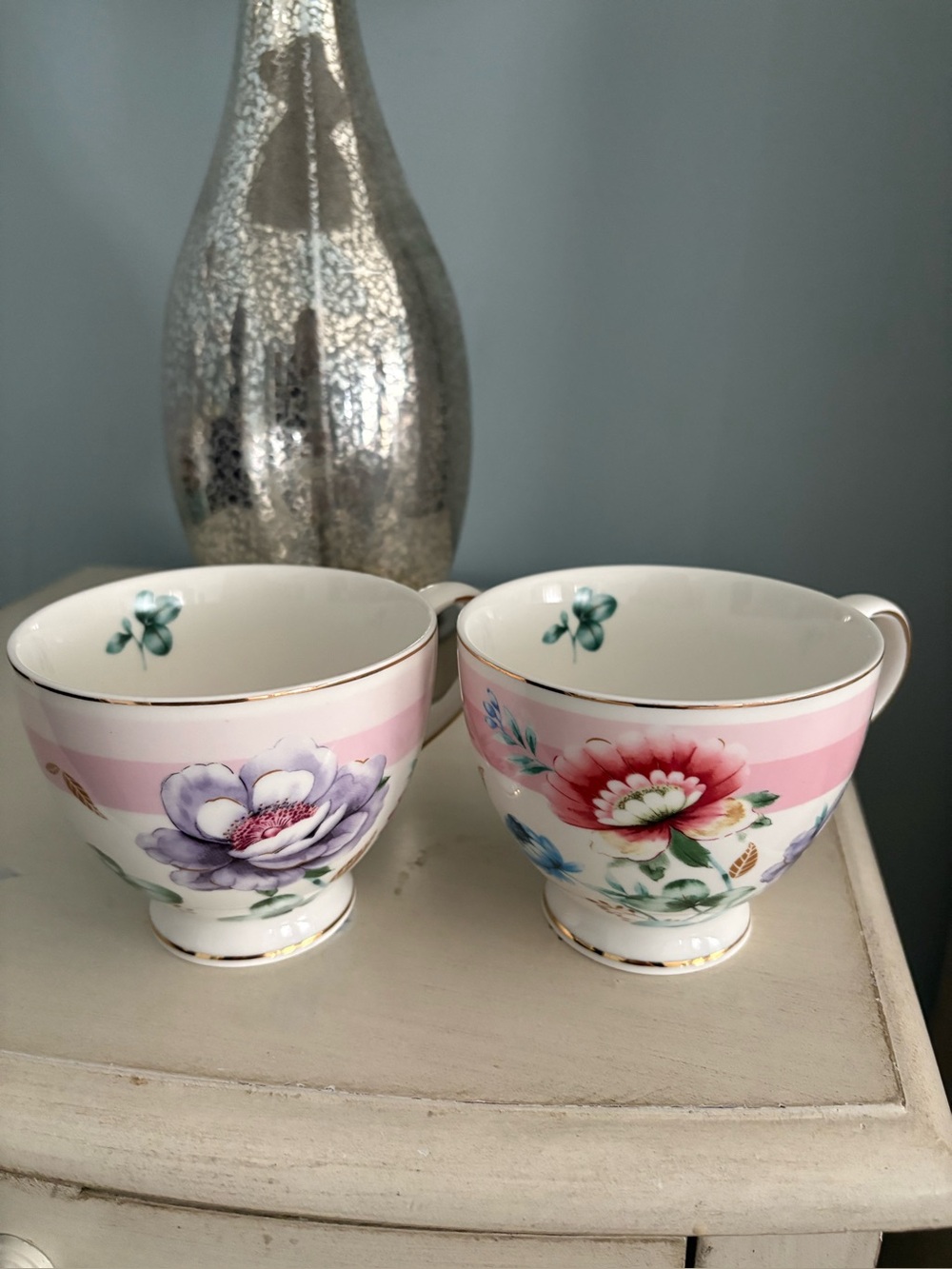 Set of 2 Grace Teaweare 12 oz cups